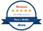 Avvo's 2020 Award Winning Rated 5 Stars Texas Criminal Defense Attorney For Gary Medlin